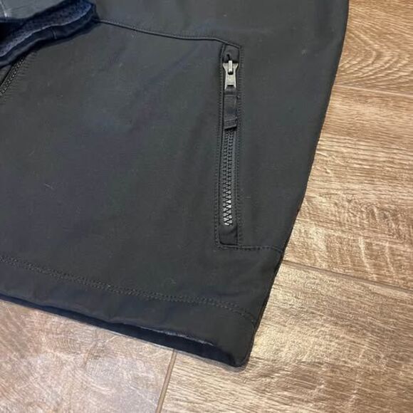 The North Face Youth XL Black Soft Shell Apex Jacket Full Zip *READ - Picture 2 of 9